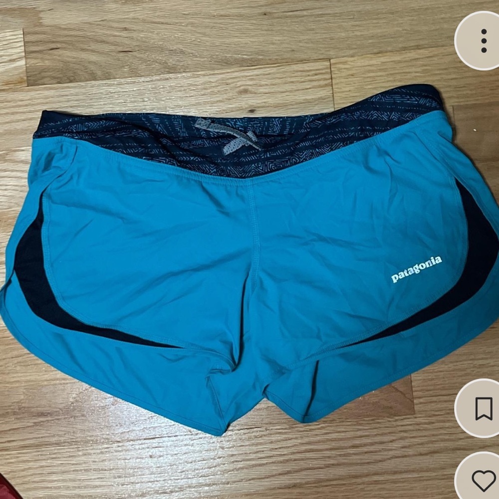 NWOT Patagonia running shorts 3in .